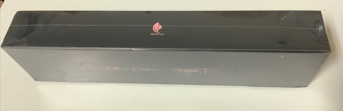 Ceramic Ionic Hair Straightener Brush HS01 - MiroPure Upgraded Styling Tool