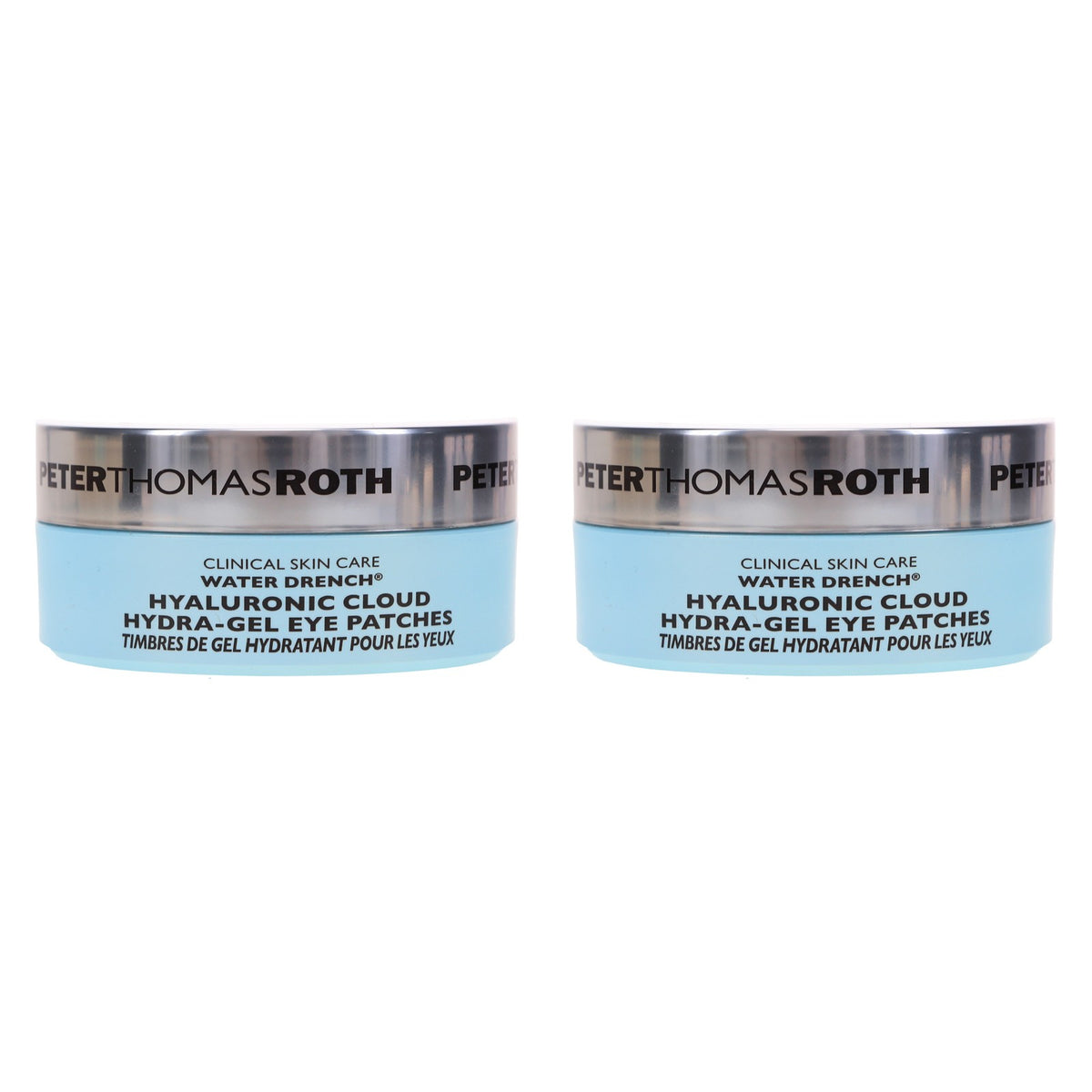 Hydrating Eye Patches with Hyaluronic Acid - 30 Pairs, Pack of 2