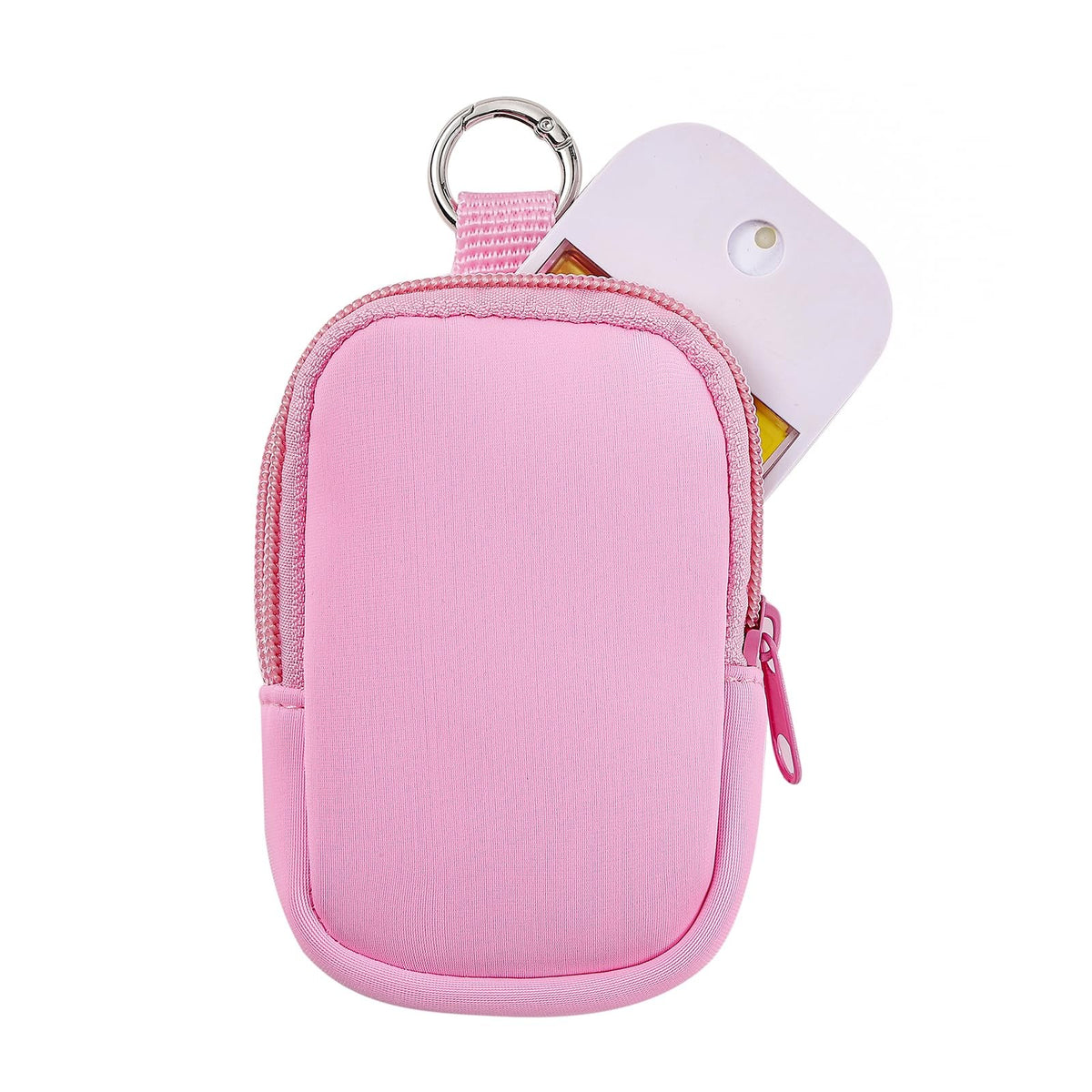Mini Portable Makeup Bag Neoprene Cosmetic Organizer for Travel & Daily Use