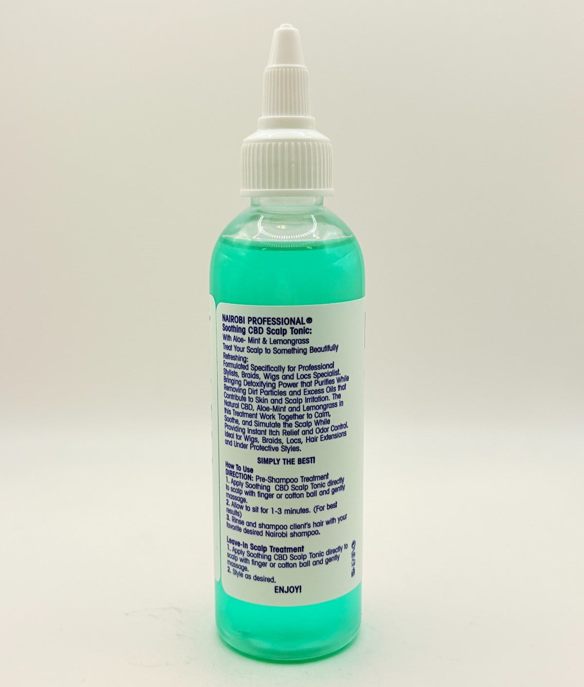 Soothing Hair Scalp Tonic with Aloe Mint & Lemongrass - 4oz
