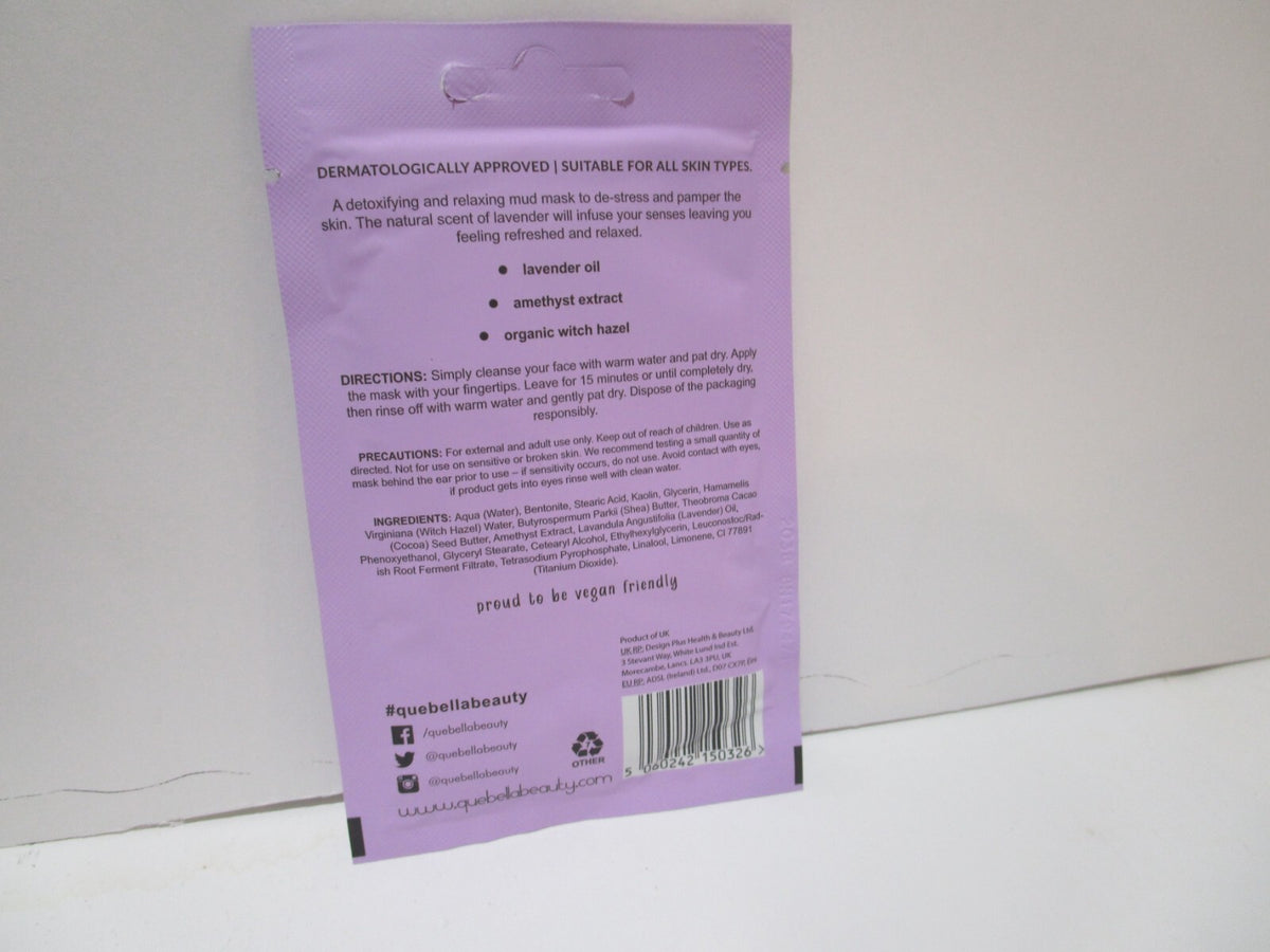 Lavender Mud Face Mask - 0.5oz (2 Pack)