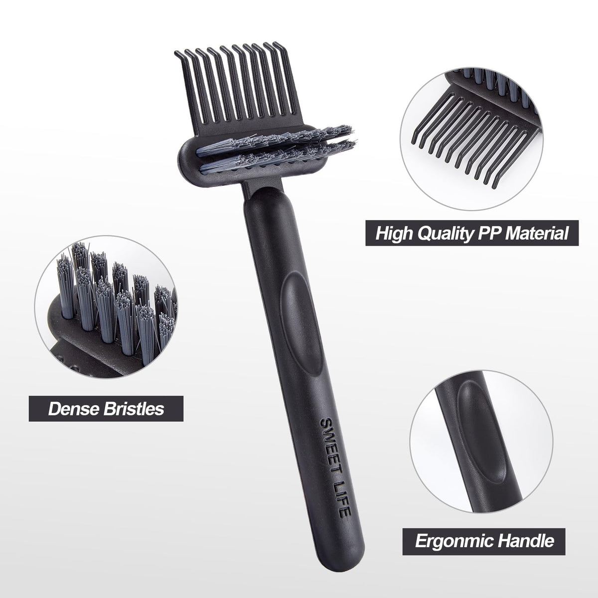 Hair Brush Cleaning Tool Dual-Function Hairbrush Cleaner for All Brushes