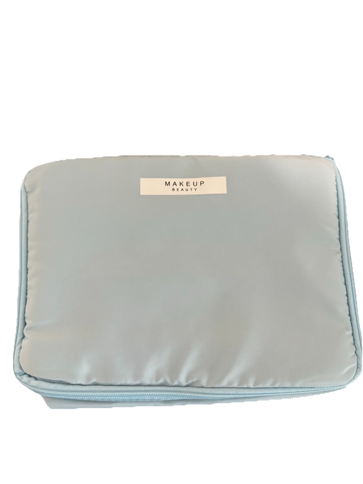 Blue Makeup Cosmetic Bag Travel Pouch 9.5x6.5 Inches Unbranded