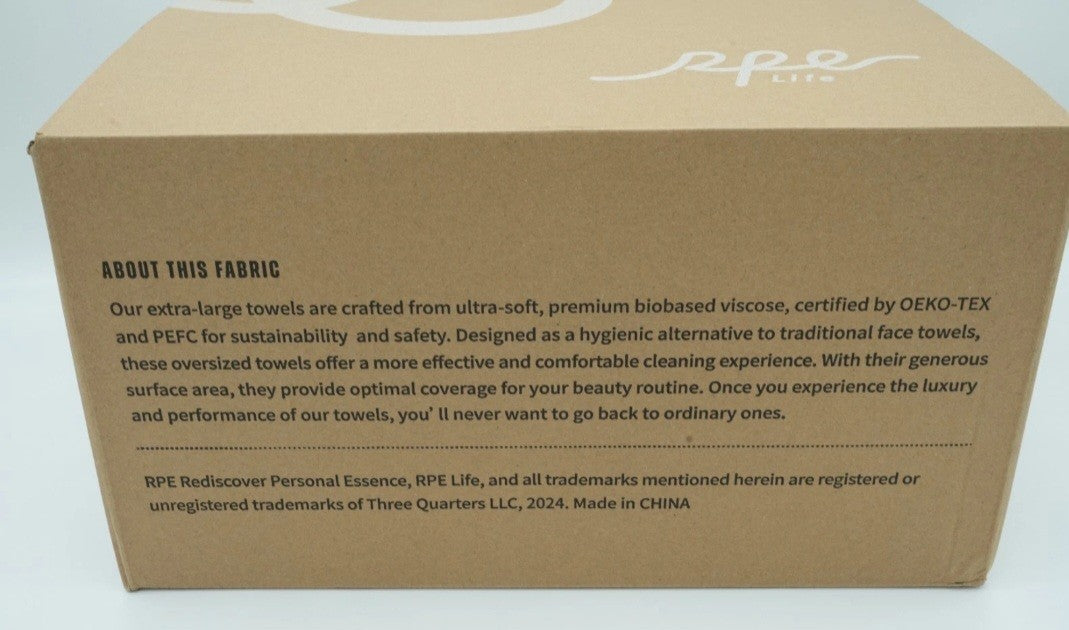 Disposable Face Towels Bulk Pack - Ultra Soft Dry Wipes, 360 Count