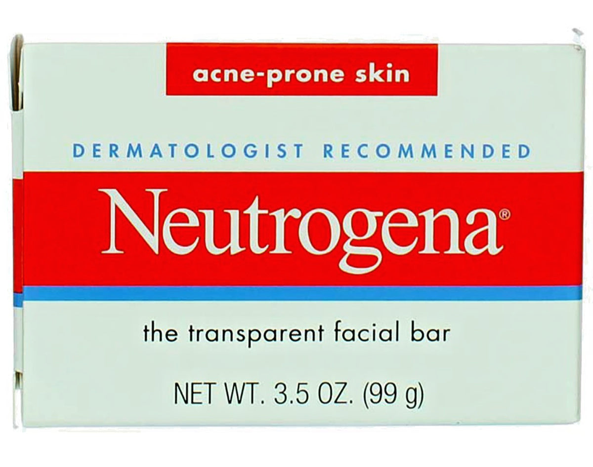 Neutrogena Glycerin Facial Cleansing Bar for Acne-Prone Skin 3.5oz