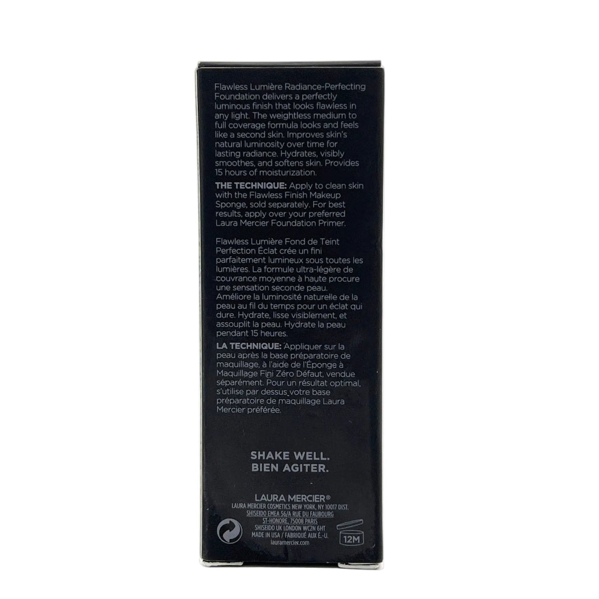 Laura Mercier Flawless Lumière Radiance-Perfecting Foundation 2W1.5 Bisque 1 oz