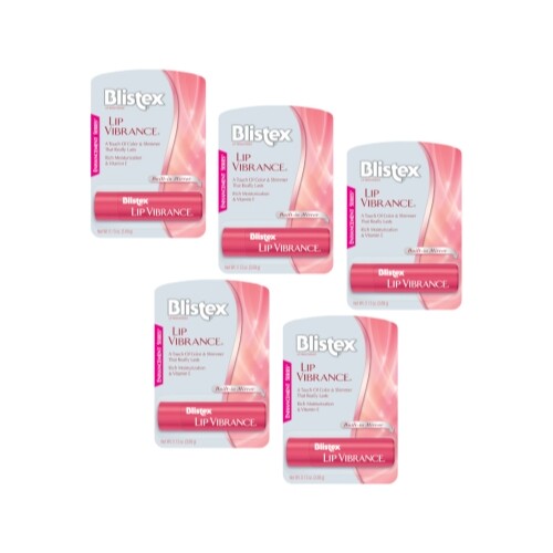Lip Protectant Set - Blistex Lip Vibrance 0.13 oz 5 Pack