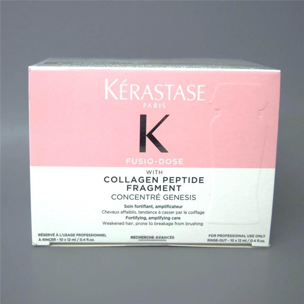 Kerastase Fusio Dose Genesis Collagen Peptide Hair Treatment Box 10x12ml