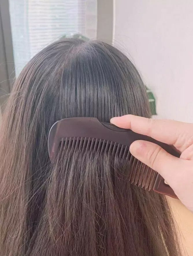 Dandruff Comb Hair Scalp Detox & Massage Comb with Hollow Teeth