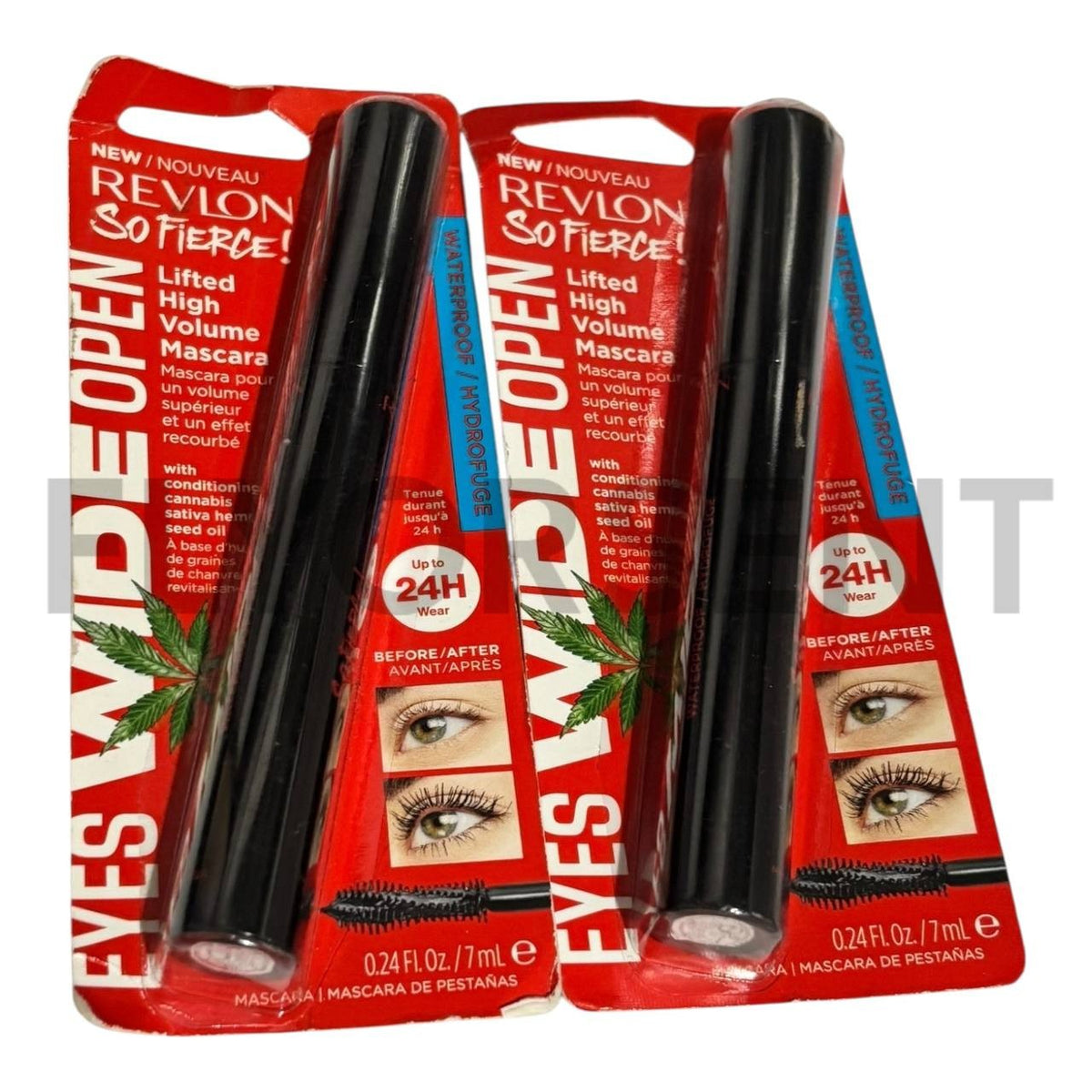 Revlon So Fierce Waterproof Mascara 24HR Lifted Volume Black - New