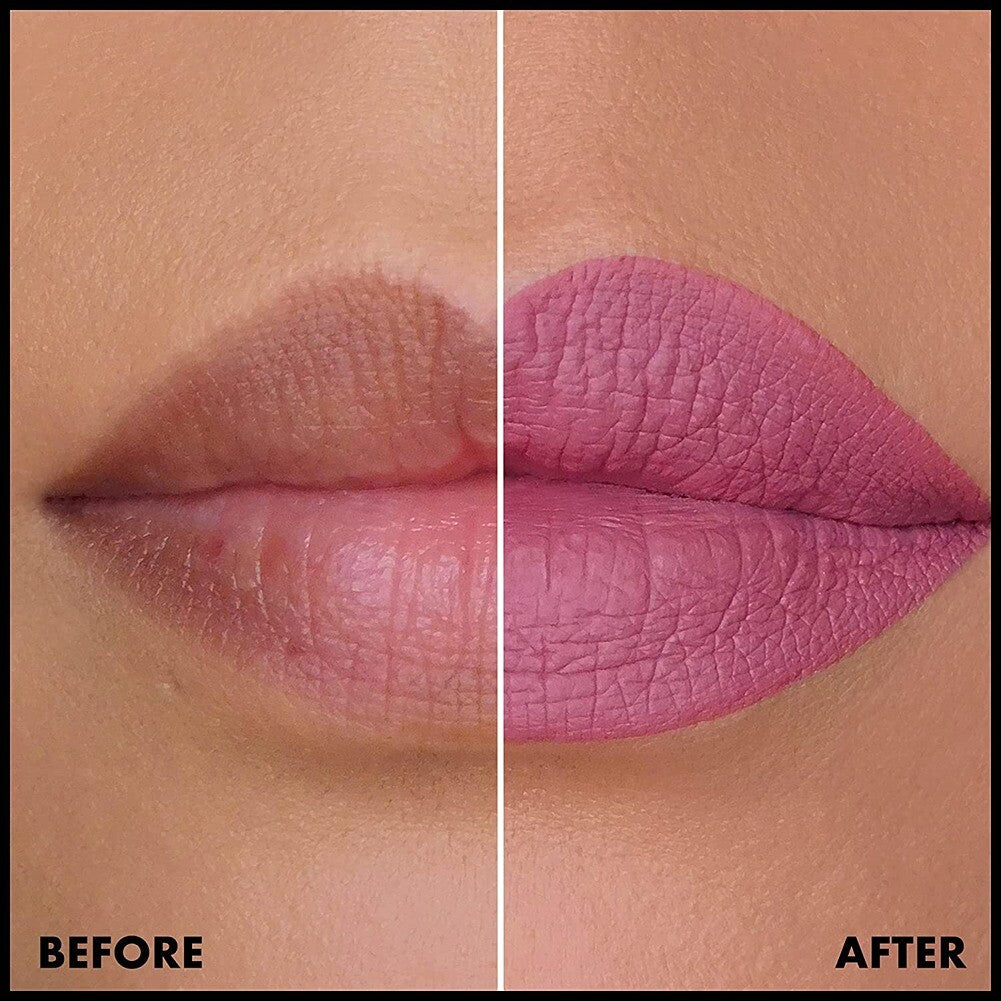 Long Lasting Matte Lipstick - Vegan Liquid Lip Color with Up to 16-Hour Wear