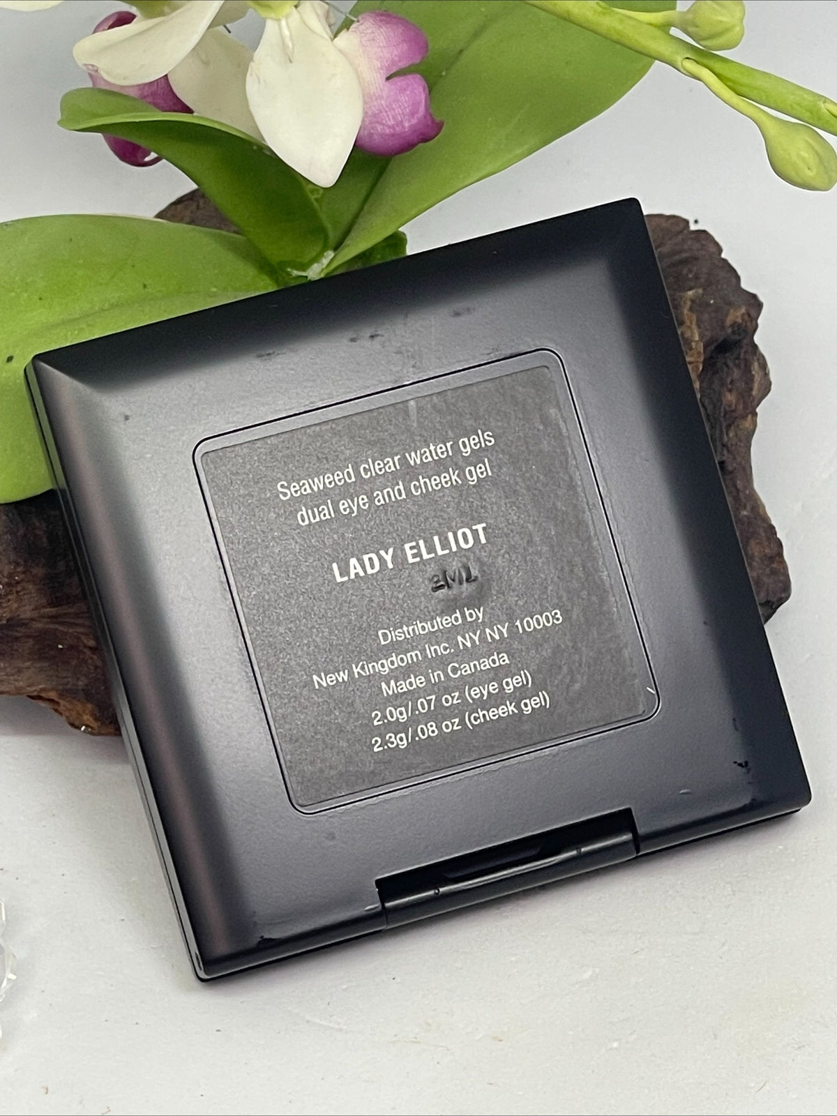 Seaweed Water Gel Eyeshadow & Blush Compact Lady Elliot - New
