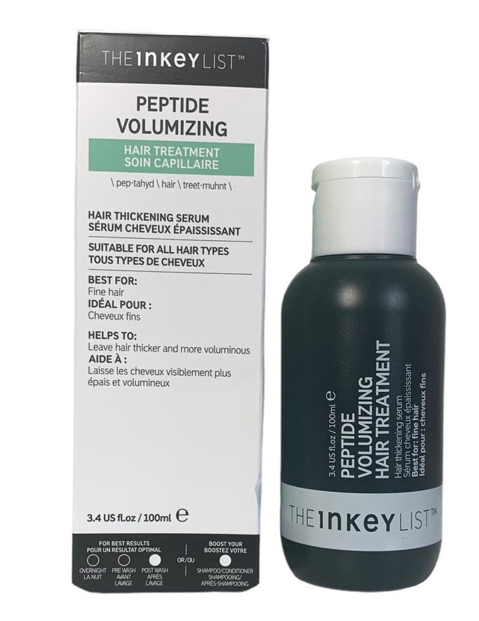 Peptide Volumizing Hair Serum for All Hair Types - 3.4oz Hair Thickening Treatment