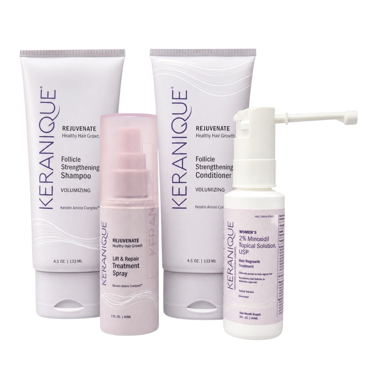 Hair Regrowth System Kit for Women - Keranique
