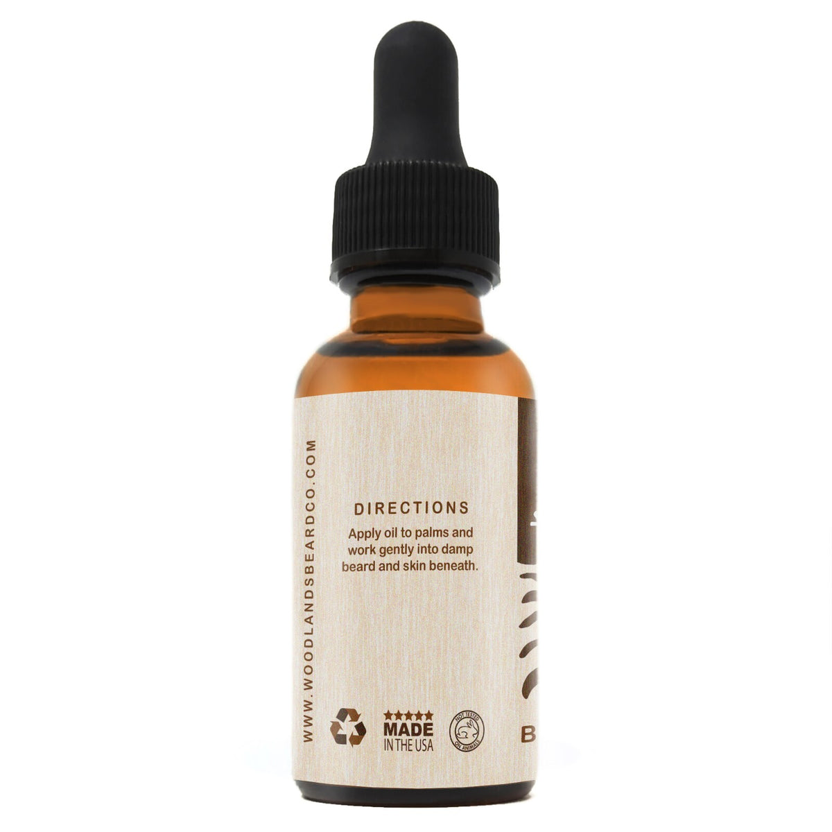 Natural Unscented Beard Oil - Moisturizing Conditioning Blend for Healthy Beard