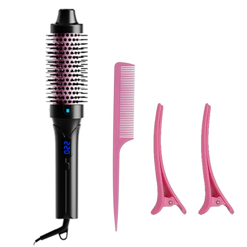Ionic Heated Round Hair Brush 1.5 Inch - Multiple Colors for Salon & Home Styling
