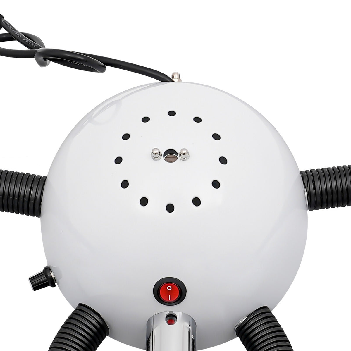 750W Wall Mounted Hair Dryer with Infrared Heat Bulbs for Salons