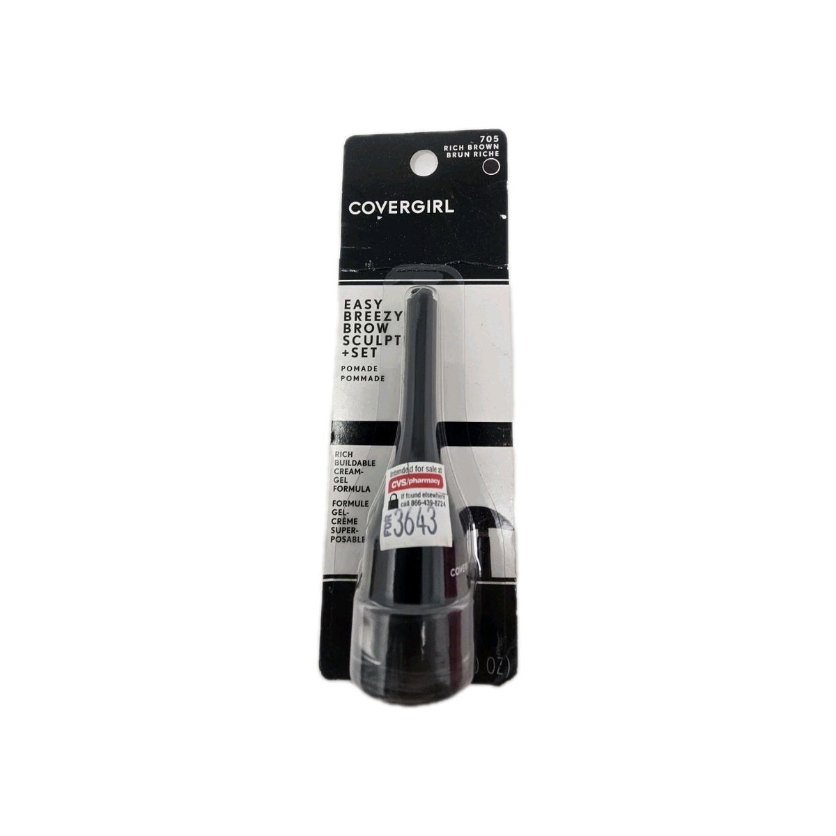 Covergirl Brow Sculpt and Set Pomade - Rich Brown, 705