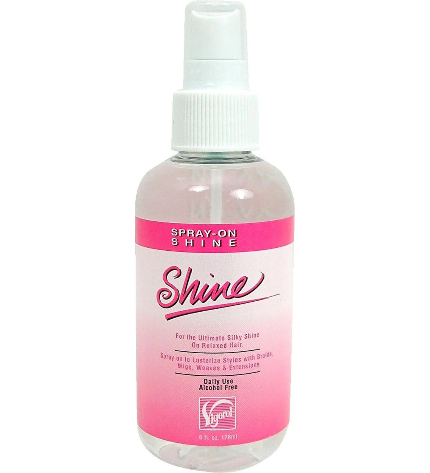 Hair Shine Spray - Alcohol-Free, 178ml/6oz for Silky, Glossy Hair
