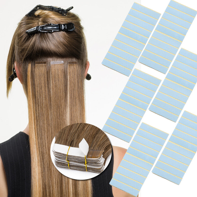 Double Sided Adhesive Tape for Tape-in Hair Extensions - Waterproof, High Bond