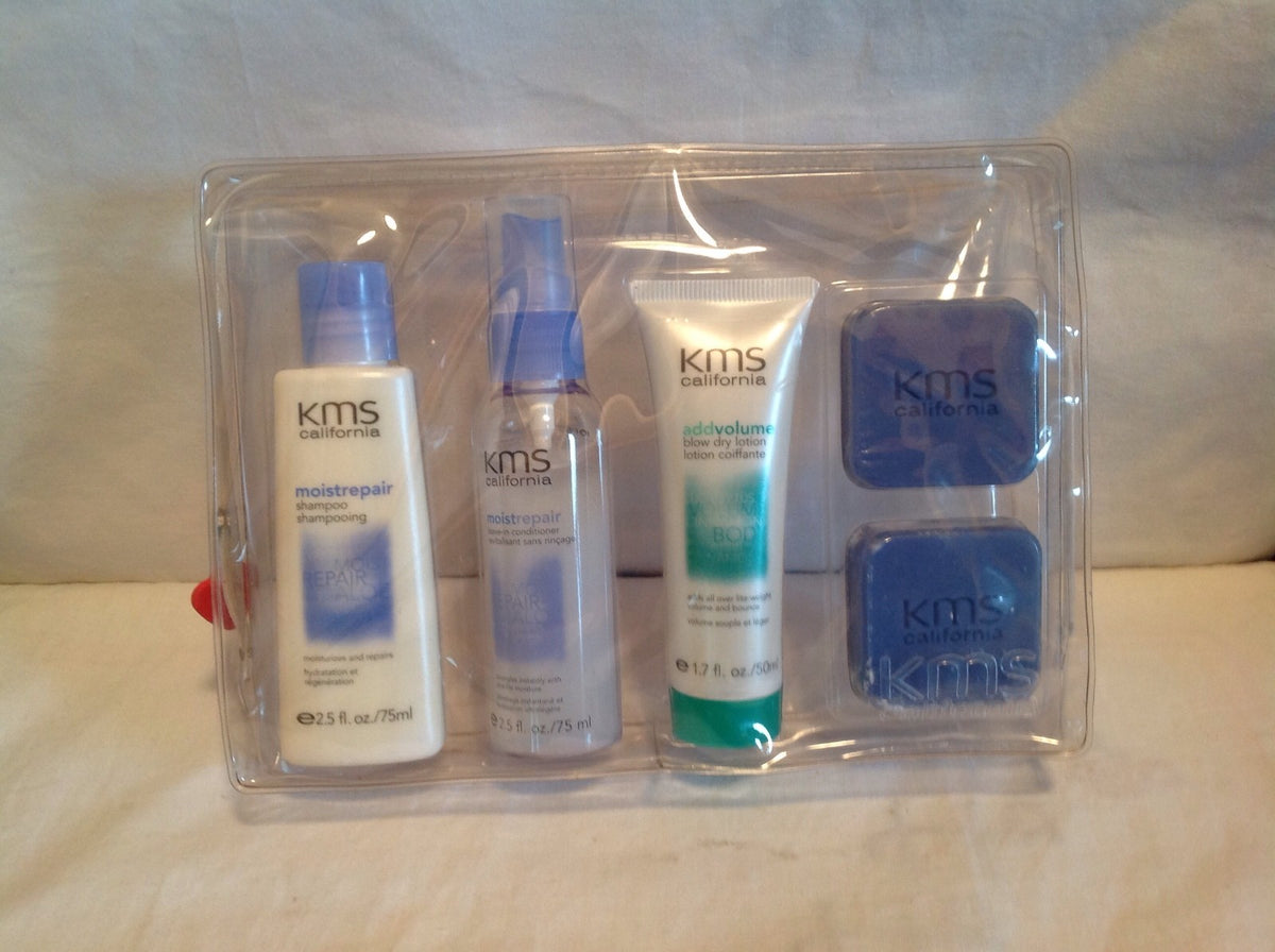 kms California Moistrepair Hair 5 PCS Travel Set - RARE
