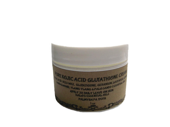 Kojic Acid Glutathione Skin Lightening Cream 1 oz for Dark Spot Removal