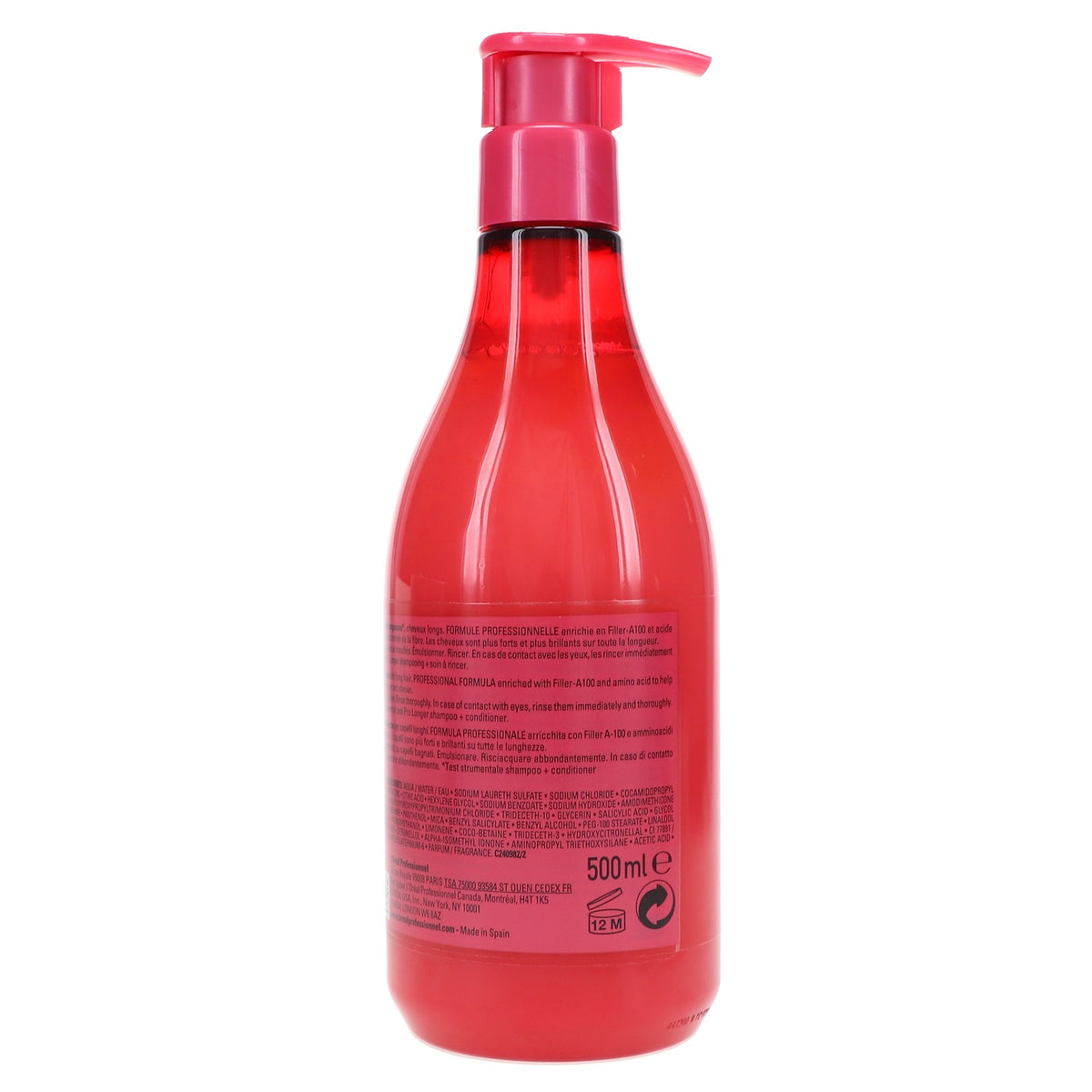 Pro Longer Shampoo for Longer, Healthier Hair - 16.9 oz