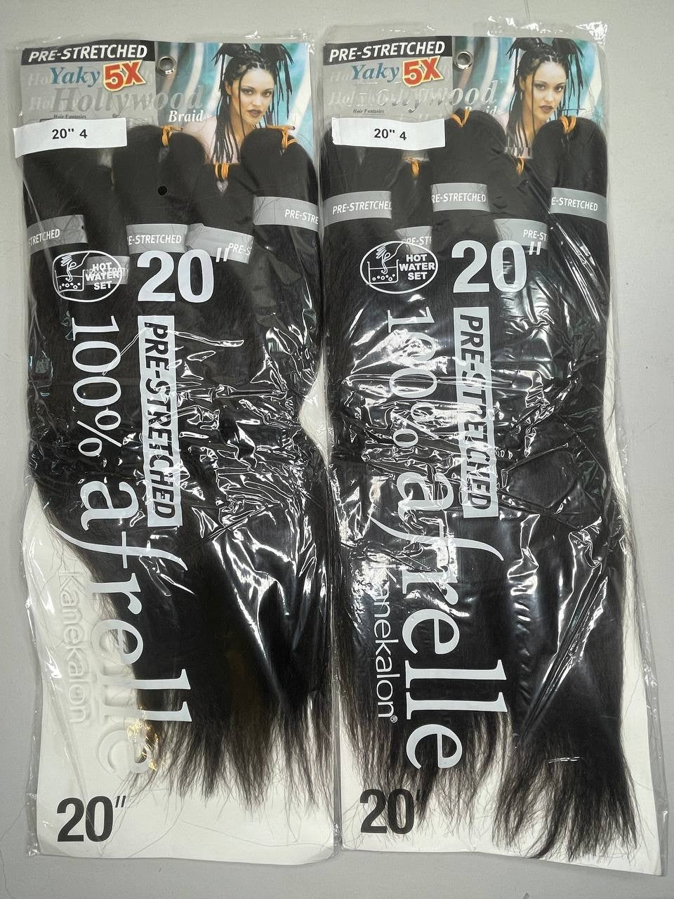 Pre-Stretched Braiding Hair 20 Inch Color 4 Kanekalon Yaky 5X