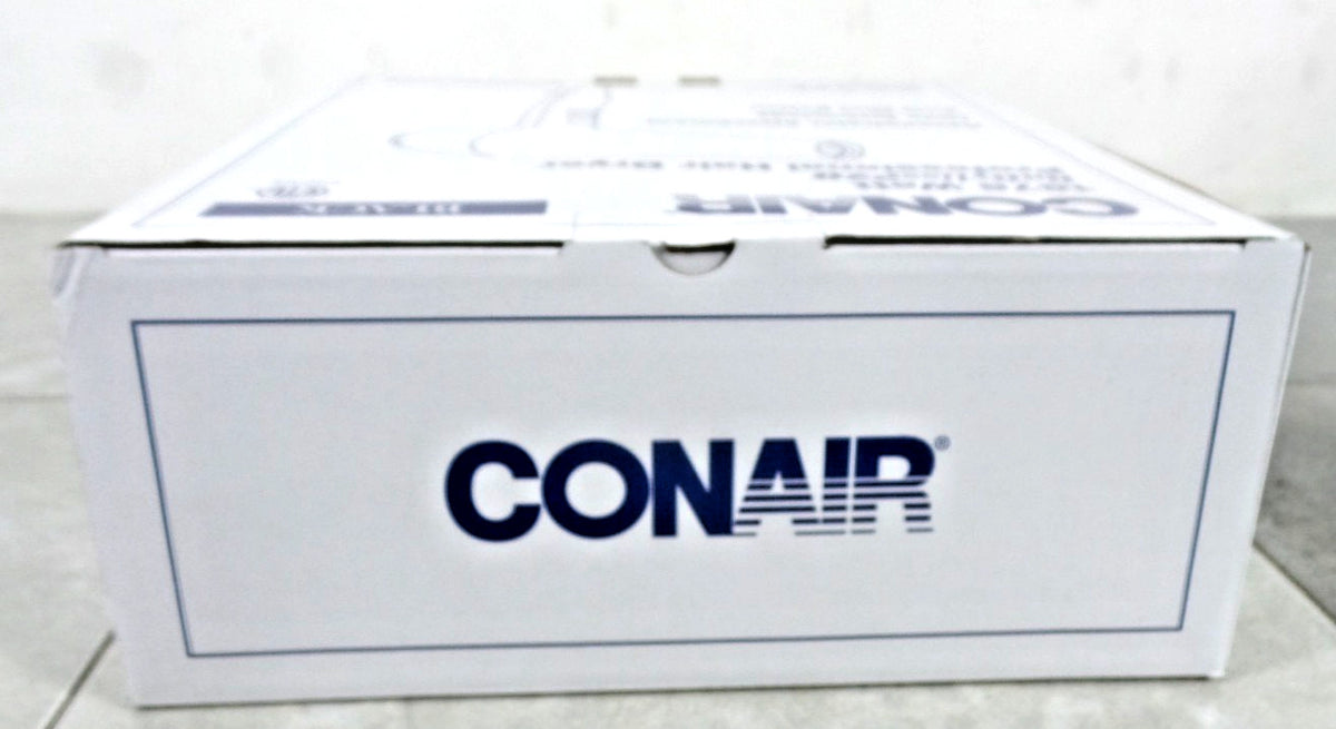 Conair 1875W Professional Hair Dryer - Black, Salon-Quality Styling