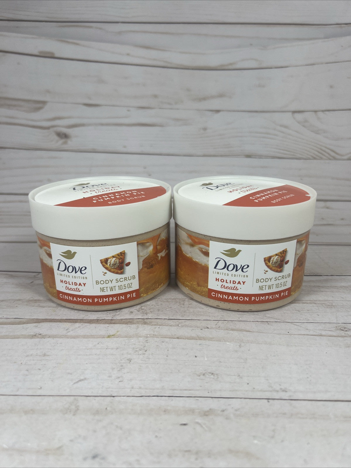 Dove Limited Edition Holiday Treats CINNAMON PUMPKIN PIE Body Scrub