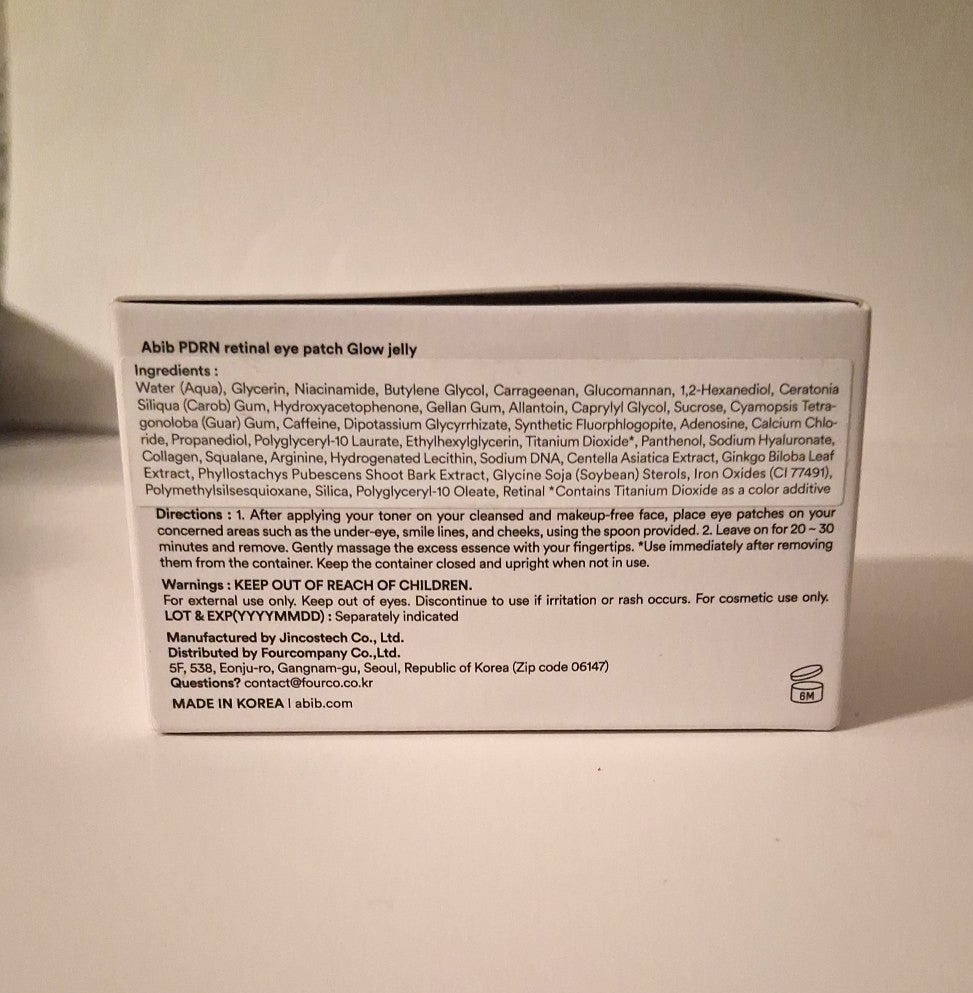 Retinal Eye Patch Glow Jelly - PDRN Skin Care Treatment (60 Patches)