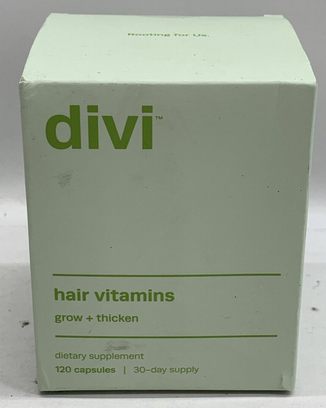 Divi Hair Growth Supplement for Men and Women 120 Capsules Biotin