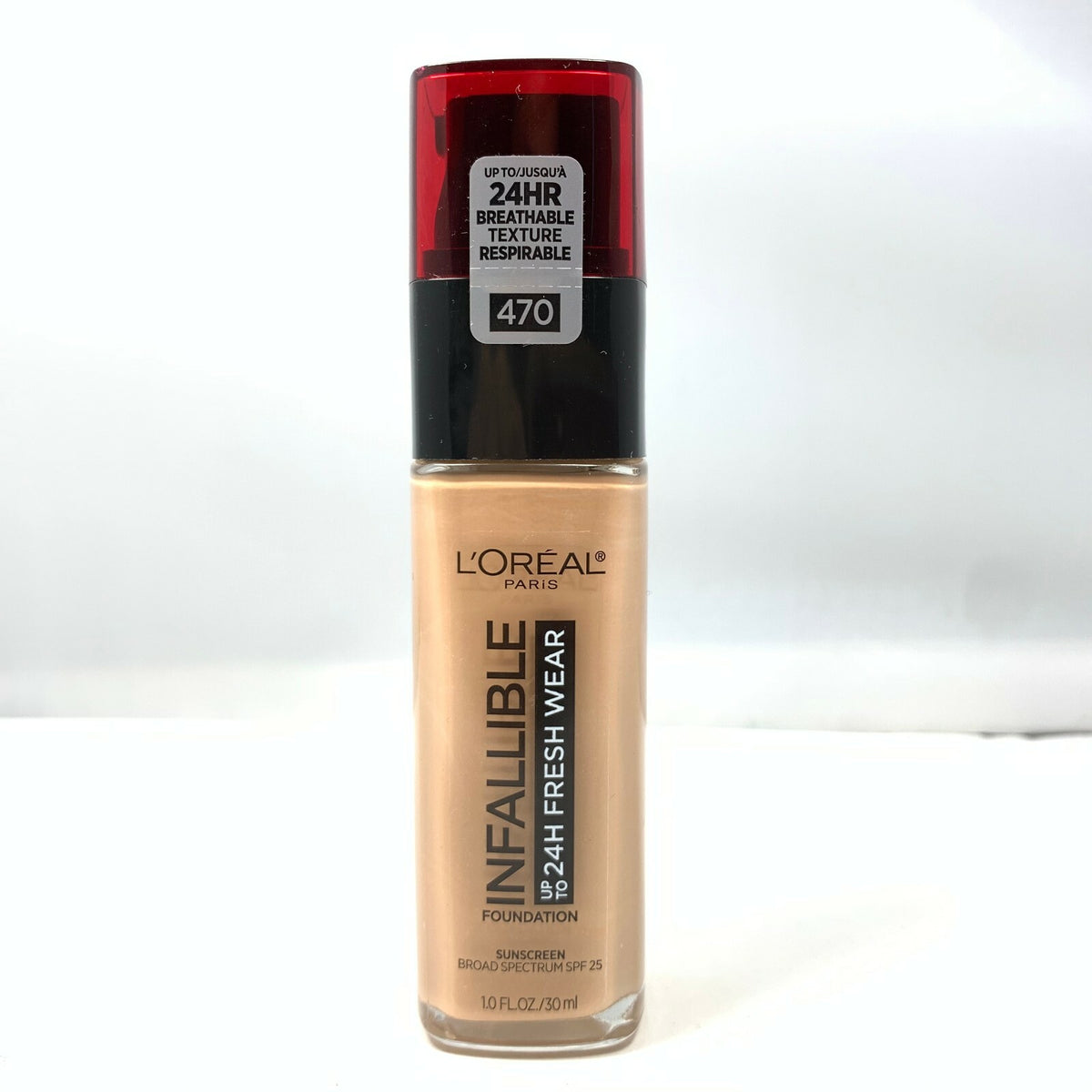 Long-Lasting Infallible Foundation SPF25 - 24 Hour Wear, Multiple Shades