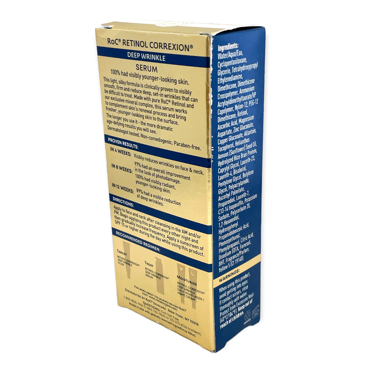Retinol Face Serum for Deep Wrinkles - Anti-Aging Skin Care 1oz