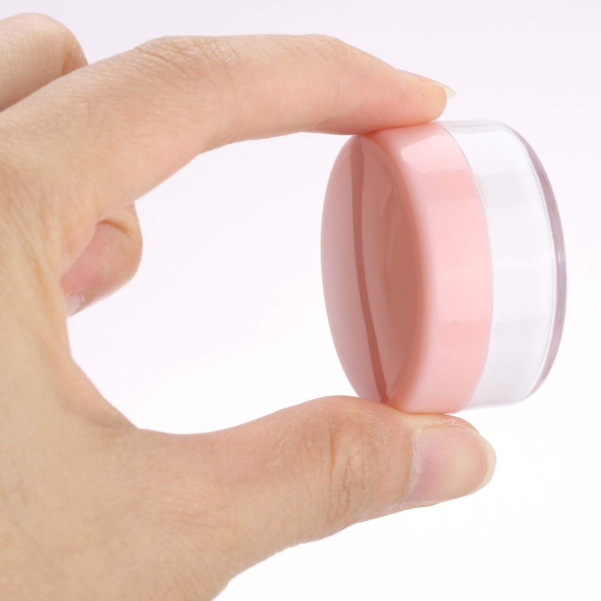 10g Sample Plastic Jars with Lids - Small Cosmetic Containers, Lip Balm & Cosmetic Storage