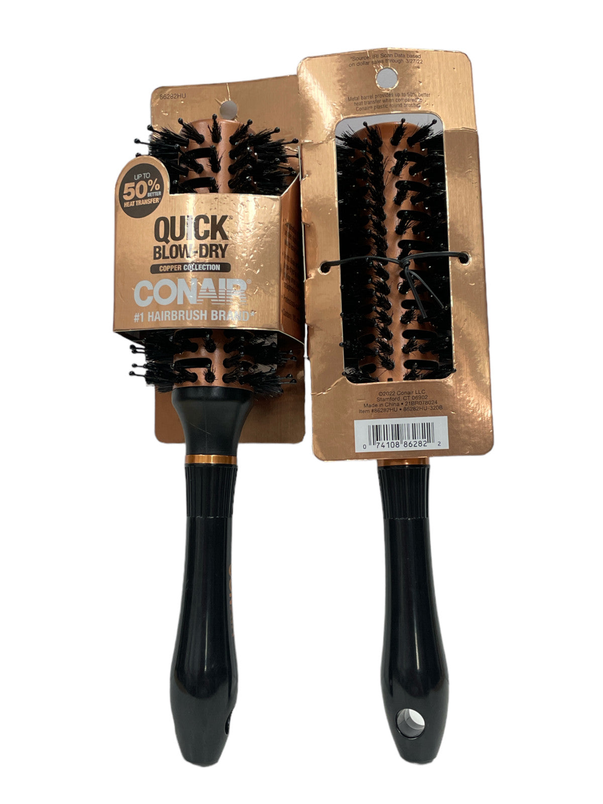 Conair Quick Blow-Dry Hair Dryer Set - Cooper Collection, 2 Pack