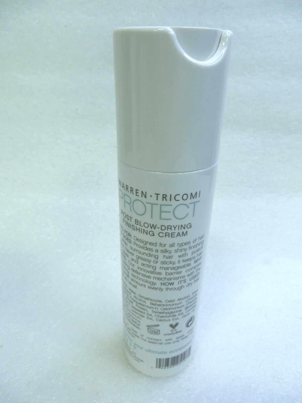 Warren Tricomi Post Blow Drying Finishing Cream 4 oz - Hair Styling Product