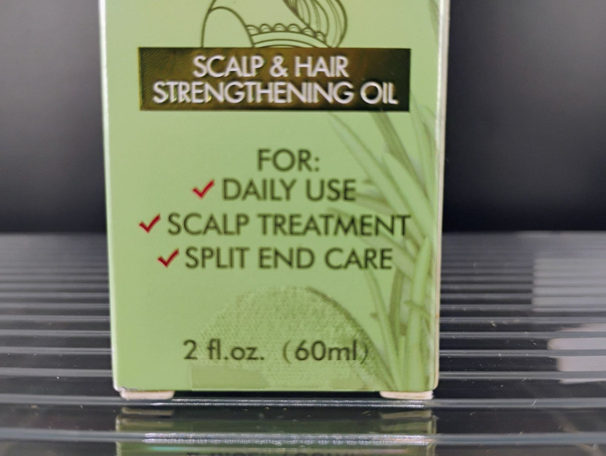 Hair Growth Oil for Scalp and Hair Strengthening with Rosemary Mint - 60ml