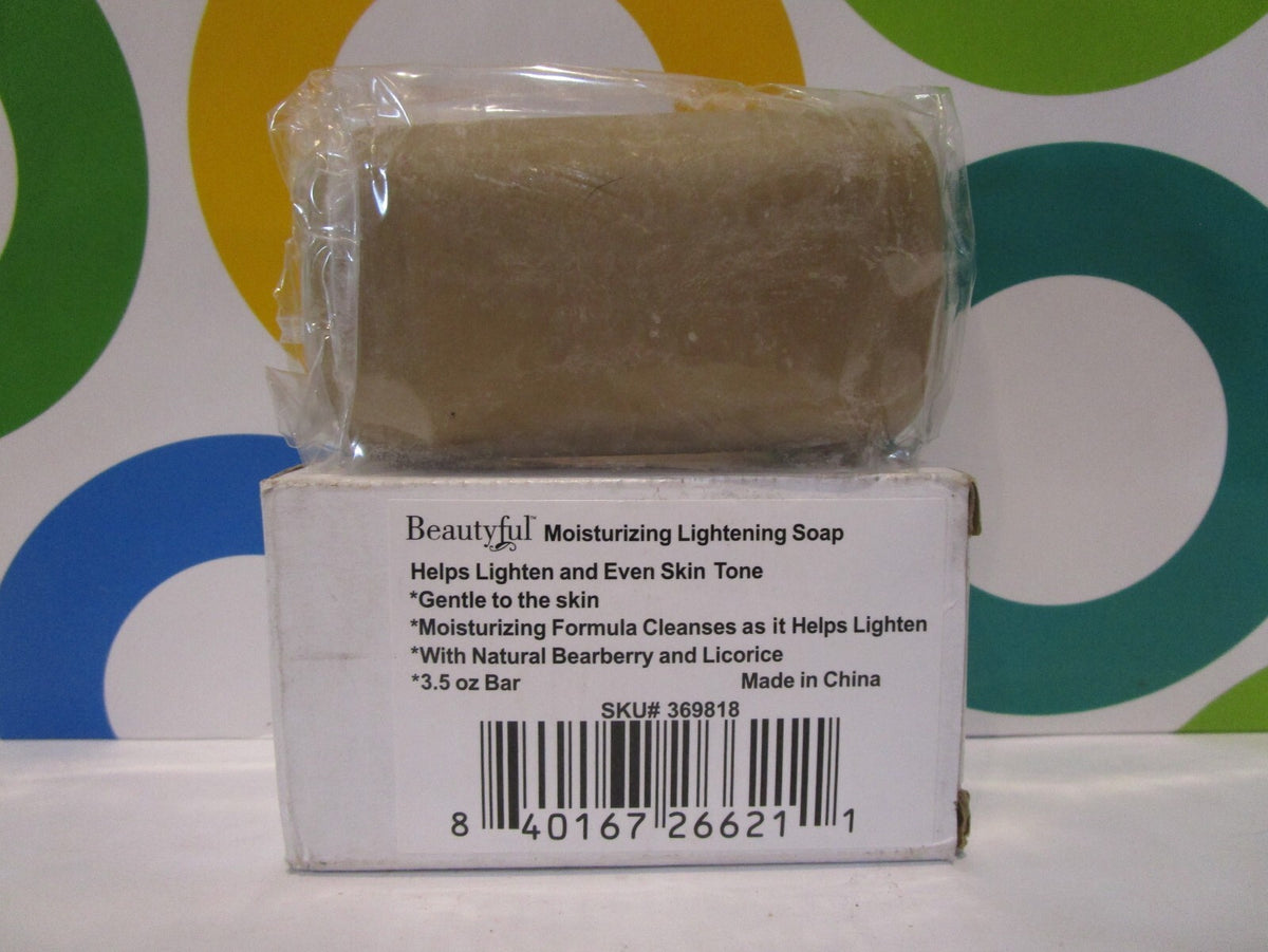 Moisturizing Lightening Soap - 3.5 Oz Skin Care for Brightening & Hydration
