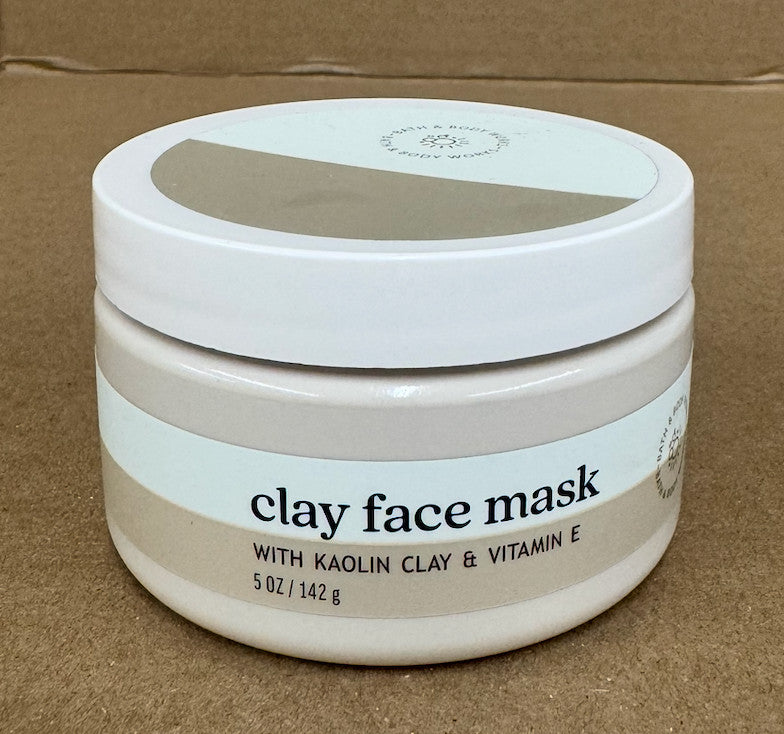 Clay Face Mask with Vitamin E & Kaolin