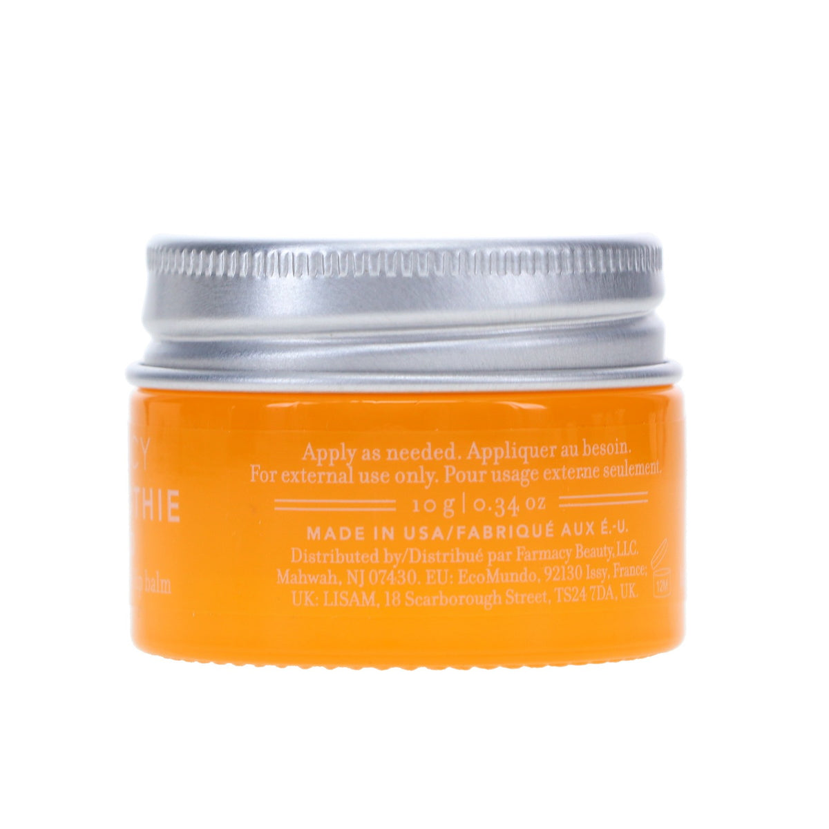 Farmacy Lip Smoothie Mango Vitamin C Peptide Lip Balm 0.34 oz