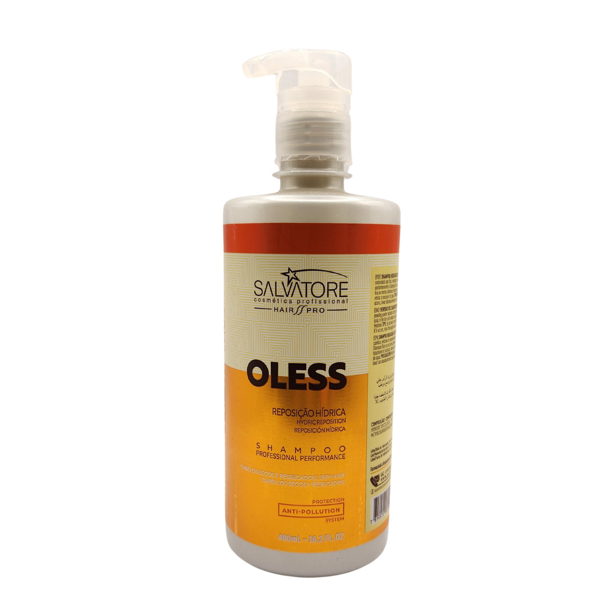 Hydrating Hair Shampoo for Dry Hair with Argan & Macadamia Oils - 16.2 Fl Oz