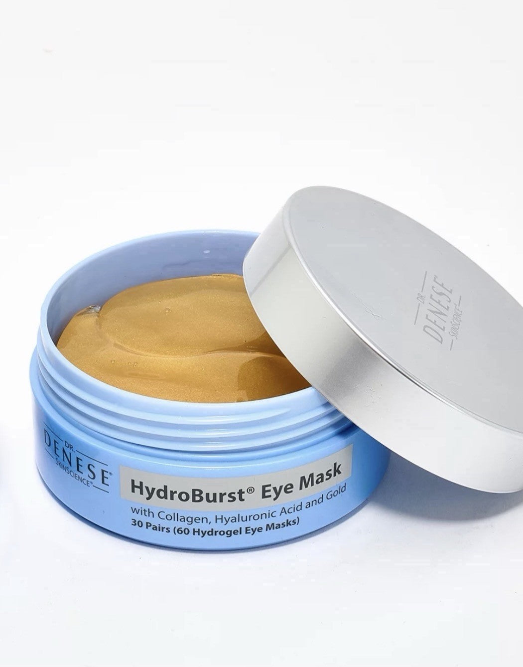 HydroBurst Eye Mask 30 Pairs with Collagen, Hyaluronic Acid & Gold — Dr. Denese HydroGel