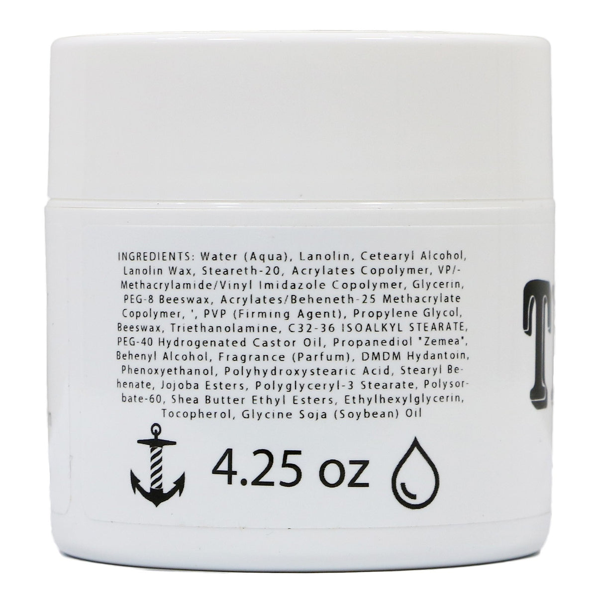 TIP TOP Matte Water Based Medium Hold Hair Pomade - 4.25oz All Day Natural Look