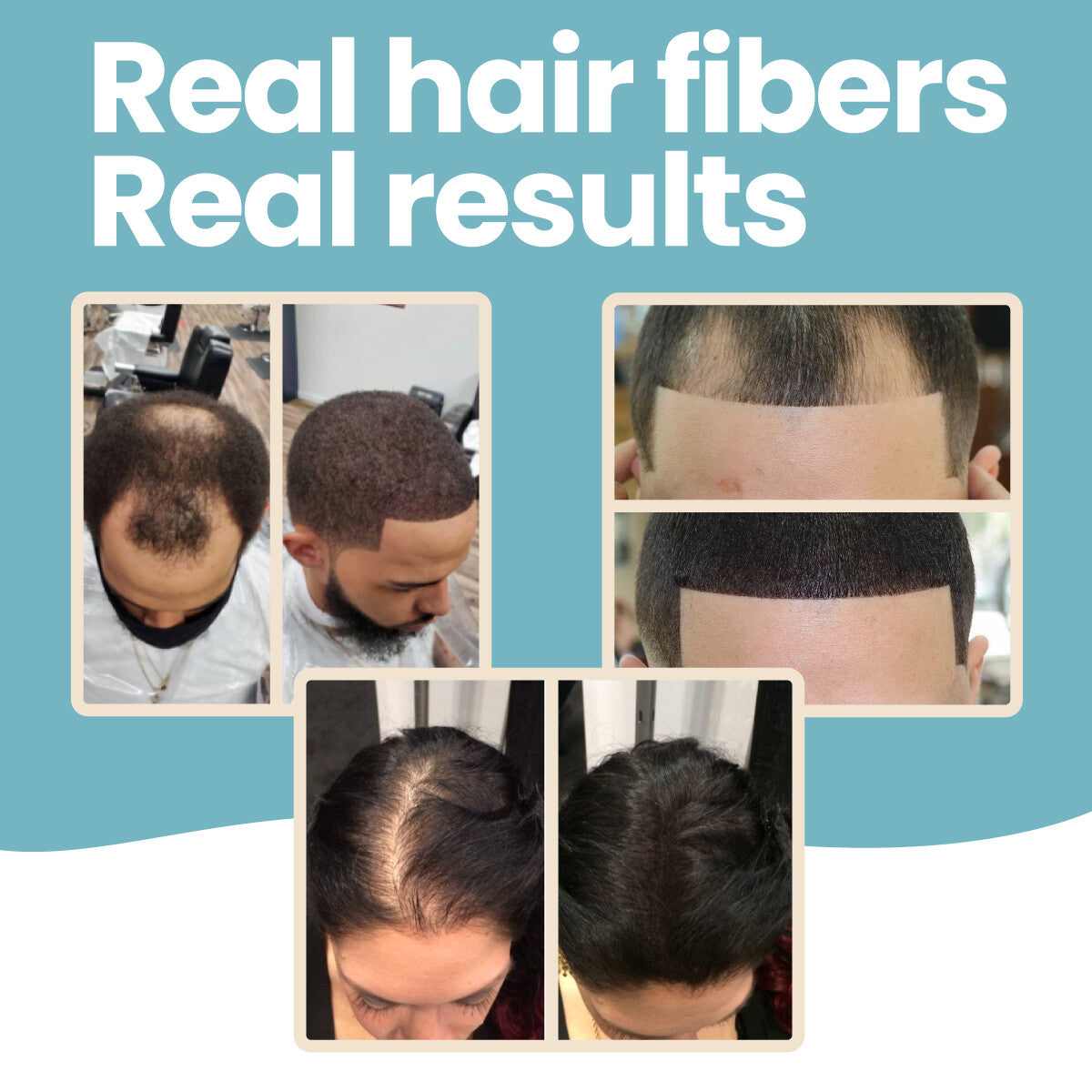 Hair Building Fibers for Thinning Hair - Natural Coverage, 18g