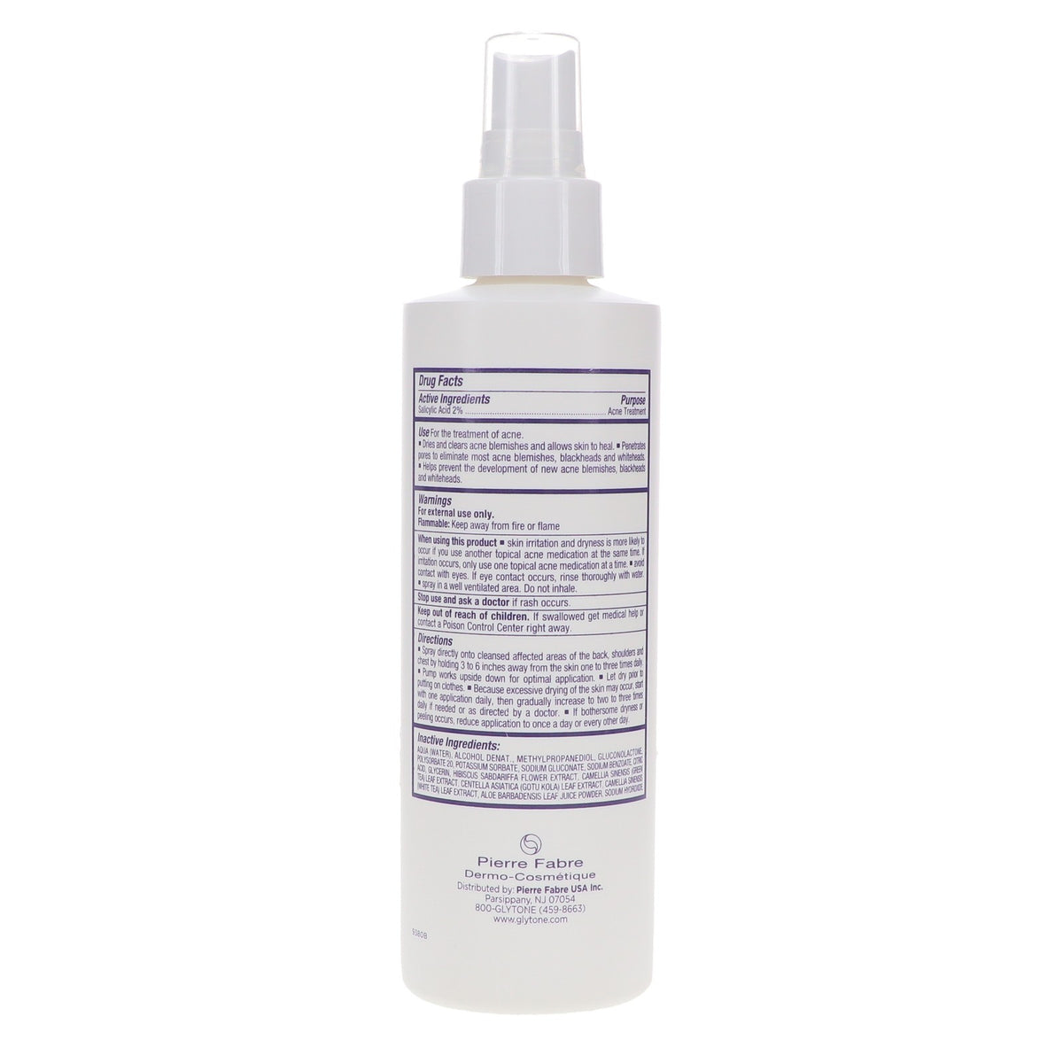 Acne Back & Chest Treatment Spray 8 oz