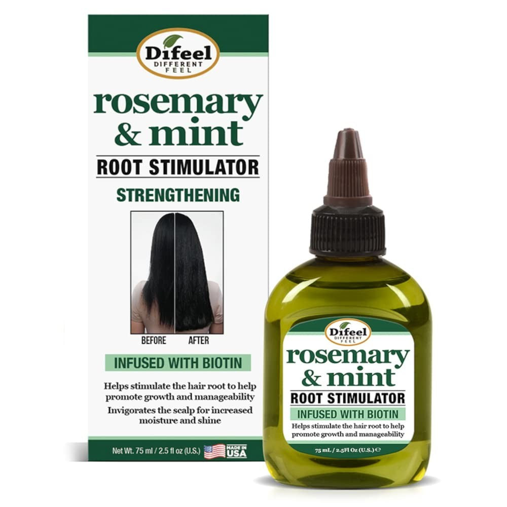 Rosemary & Mint Oil Hair Growth Stimulator with Biotin - 2.5 oz