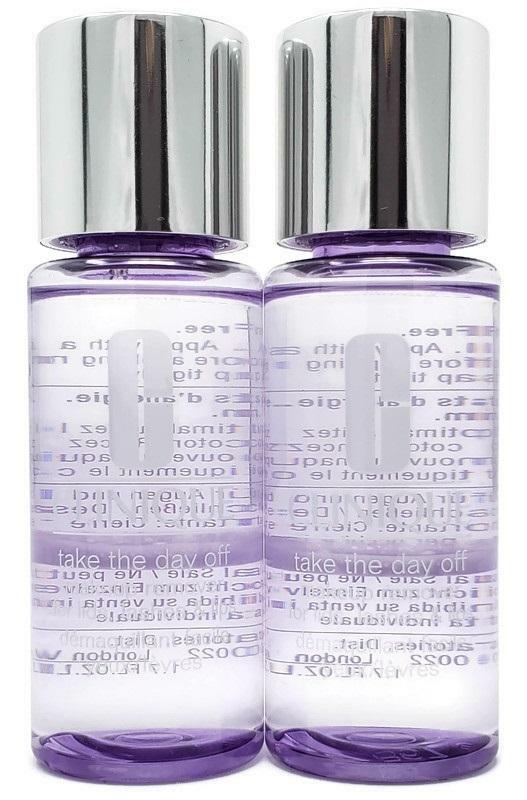 Travel Size Eye Makeup Remover Set - 2 x 1.7 oz Waterproof & Non-Irritating