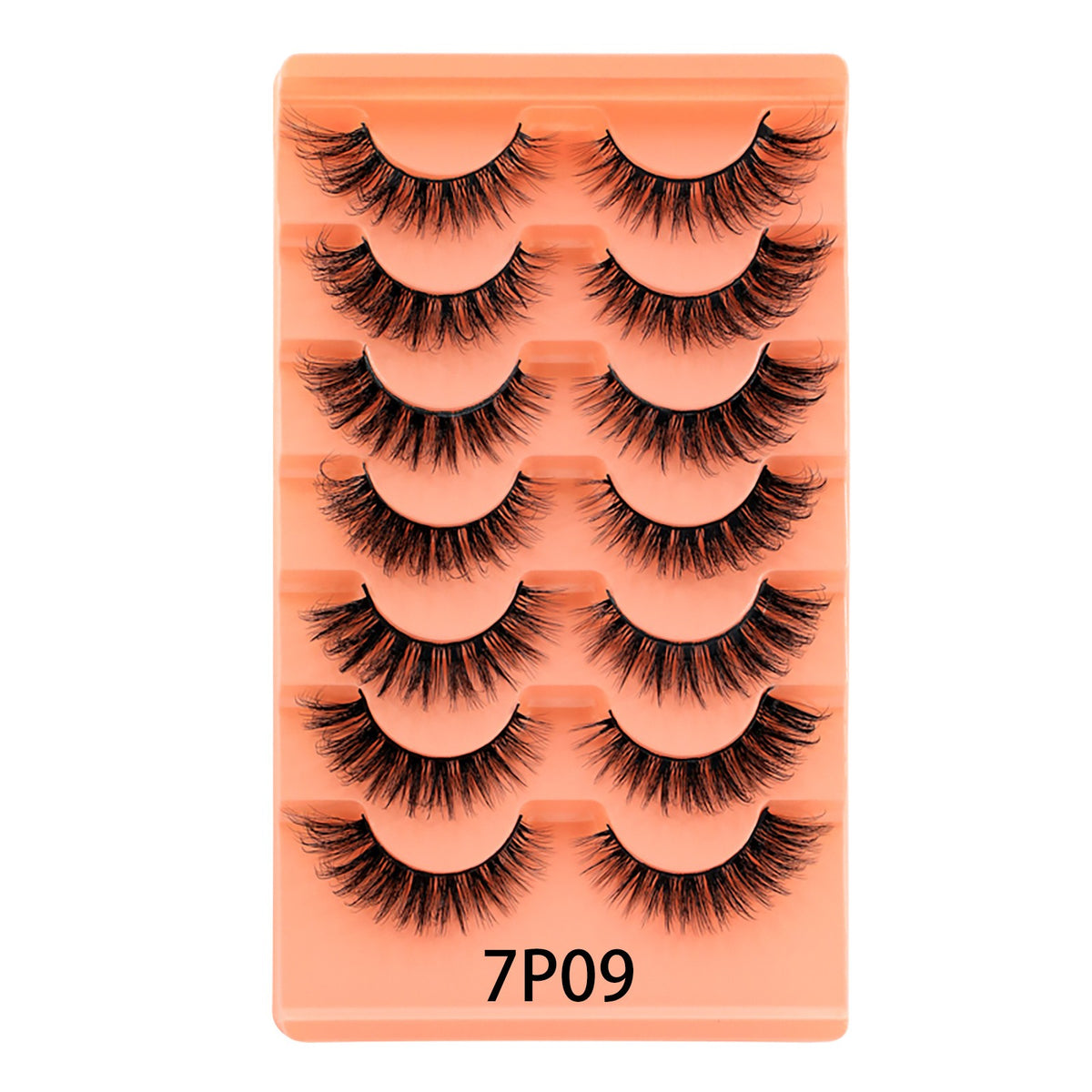 7 Pairs 3D Mink False Eyelashes Natural Full Volume Fluffy Lash Makeup