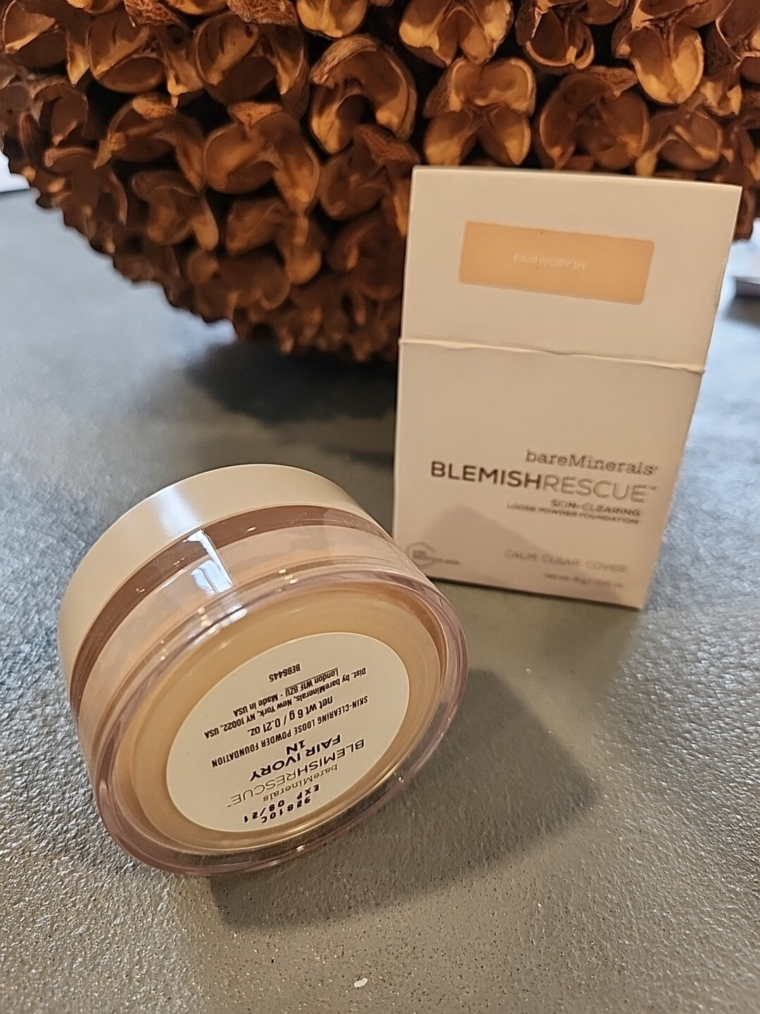 Bareminerals Blemish Rescue Skin-Clearing Loose Powder Foundation Fair Ivory